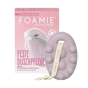 Foamie - Festes Duschgel mit Kirschblüte & Reismilch